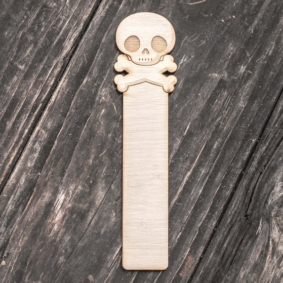 Cute Skull and Crossbones - Bookmark
