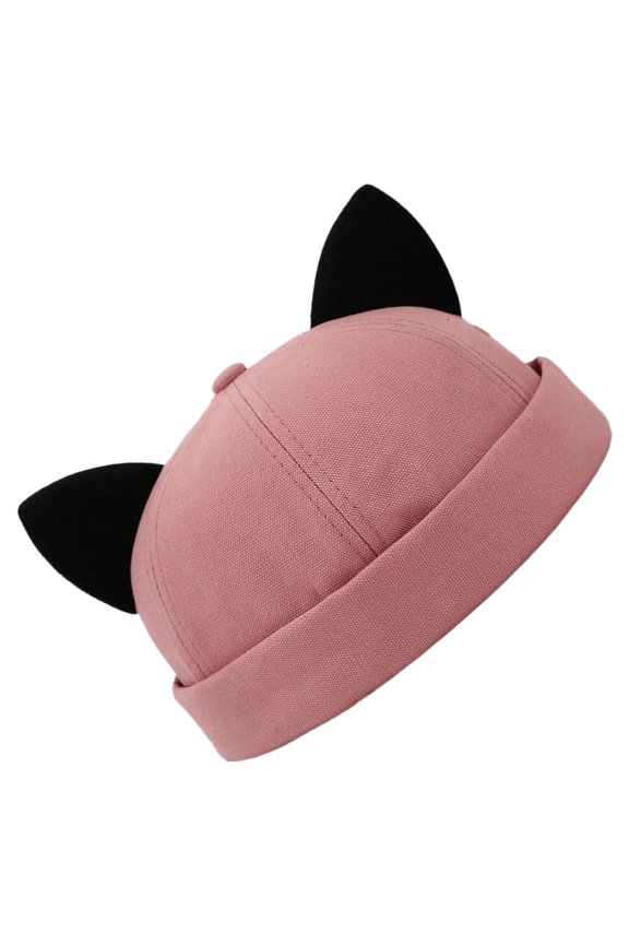 Cute Skullcap Hat Beanies Hat Kitten Ears Breathable Beanies Hat for Family Gatherings Friend Birthday
