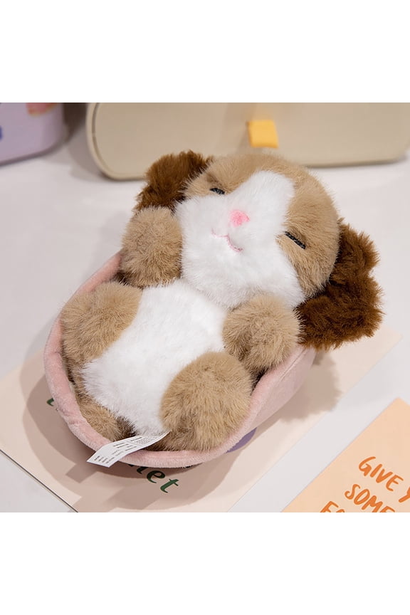 Cute Sleep Basket Bear Doll Cute Babys Sleep Basket Small Toy Doll Weaving Basket Doll Cloth Doll Gift Children And Girls, Usupdd 2025 Cute Sleep Basket Bear Doll