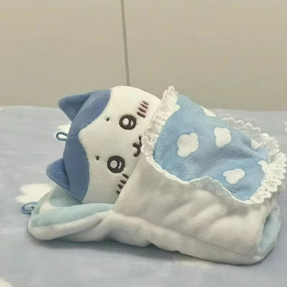 Cute Sleeping Bag Chiikawa Sleeping Bag Cotton Plush Doll Chiikawa Plush Keychain Bag Pendant Decorative Plush Toy  Gift