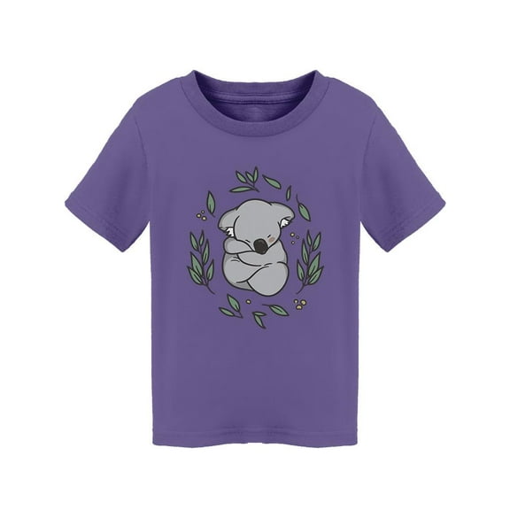 Cute Sleeping Koala  T-Shirt Toddler -Image by Shutterstock,  3 Toddler