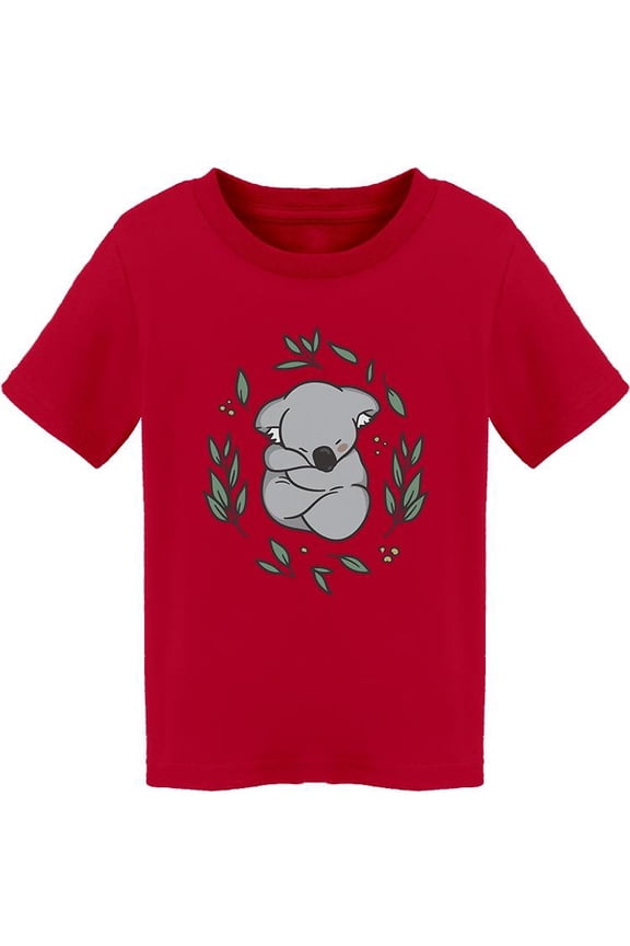 Cute Sleeping Koala T - Toddler T-Shirt