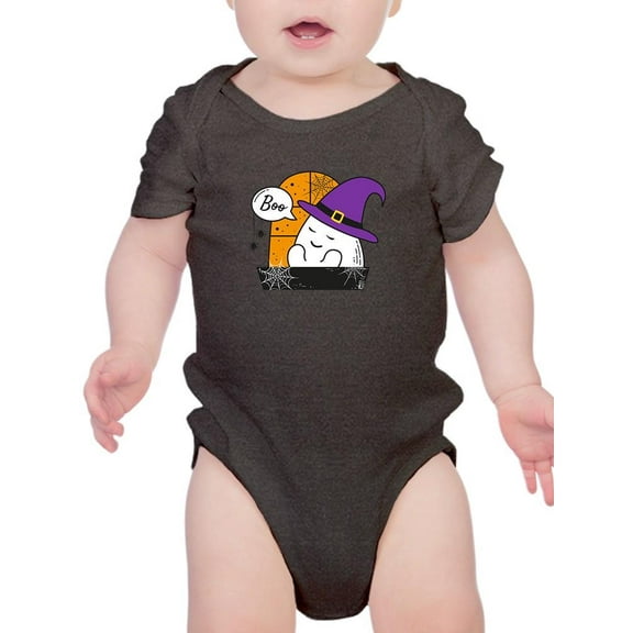 Cute Sleepy Ghost. Bodysuit Infant -Image by Shutterstock,  18 Months