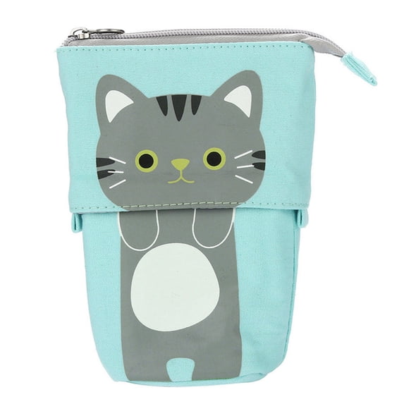 Cute Sliding Pencil Case Box Unique Telescopic Pencil Bag Stationery Box Storage Bag