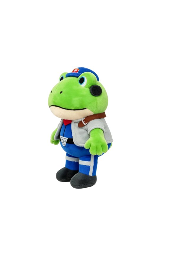Cute Slippy Toad 10 Inch Plush Doll, Soft Space Hero Stuffed Animal for Game Lovers & Home Decor,Fox Star-Slippy Toad