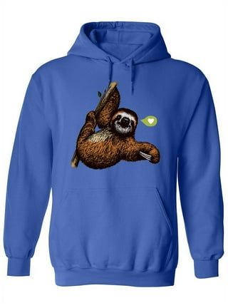 Sloth hoodie sale