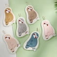 thumbnail image 1 of Cute Sloth Shape Hand Towel - Soft, Absorbent, and Quick Drying Towel for Home, Kitchen, and Bathroom, 1 of 8
