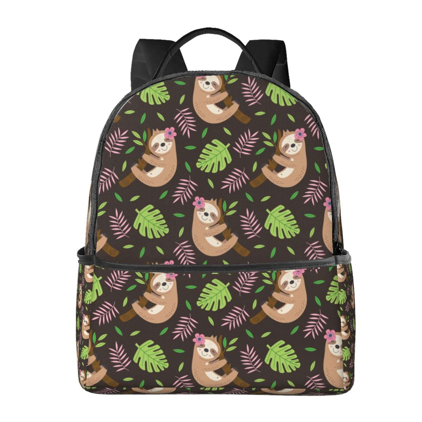 Cute Sloth Shoulder Backpack Laptop Tablet for Sport Travel Bag