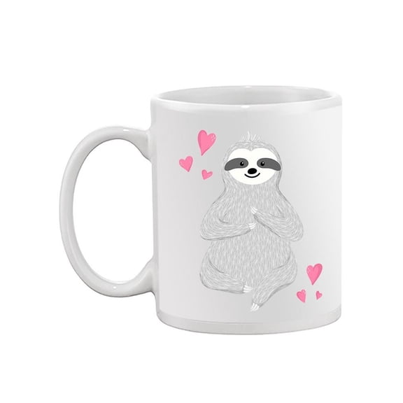 Cute Sloth Sitting Mug -Image by Shutterstock,