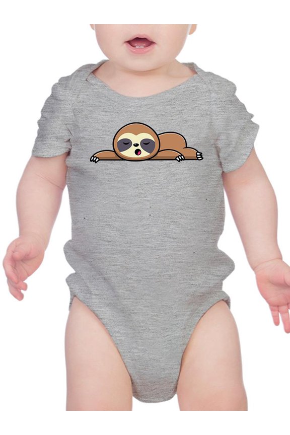 Cute Sloth Sleeping Bodysuit Infant -Image by Shutterstock, 18 Months