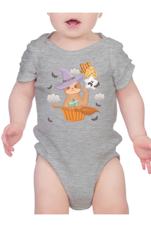 Cute Sloth W Balloons. Bodysuit Infant -Image by Shutterstock, 6 Months