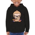 thumbnail image 1 of Cute Sloth W Candy Hoodie Toddler -Image by Shutterstock,  2 Toddler, 1 of 4