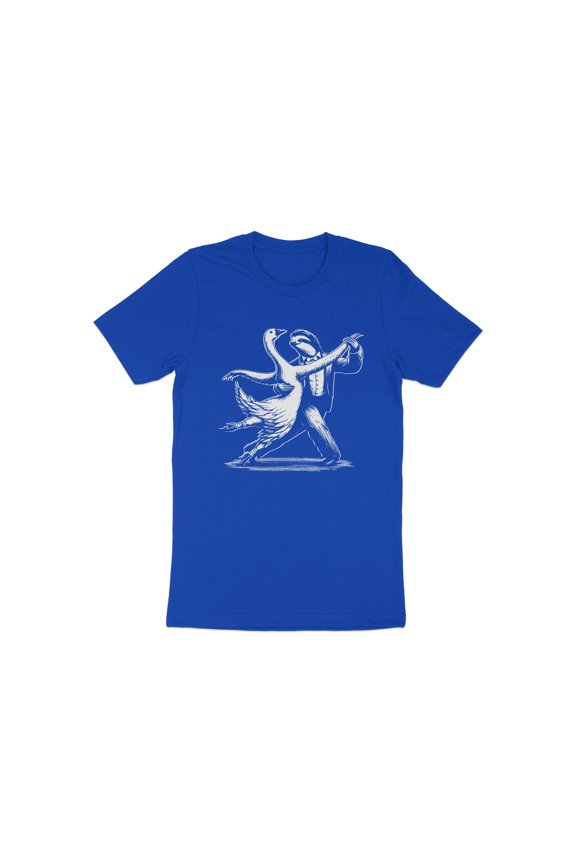 Cute Sloth and Goose Tango Dancing Dancer Gift Men Women Kid T-Shirt Cool Tango Dancing Dancer Birthday Holiday Present Tshirt