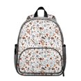 thumbnail image 1 of Cute Small Backpack Featuring Experiment and Biology Prints, Lightweight School Bag for School and Commute, 1 of 6