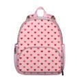thumbnail image 1 of Cute Small Backpack for School, Lightweight Backpack for Daily Use with Polka Dots, Stylish and Compact Travel Bag, 1 of 6