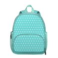 thumbnail image 1 of Cute Small Backpack for School, Lightweight Daily Use School Bag with Vintage Polka Dot Design, Compact and Trendy Travel Backpack for Girls, 1 of 6