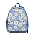 thumbnail image 1 of Cute Small Backpack with Retro Bloom and Sunny Daisy Prints, Lightweight School Bag for Daily Use, 1 of 6