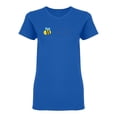 thumbnail image 1 of Cute Small Bee Design Shaped T-Shirt Women -Image by Shutterstock, Female Medium, 1 of 2