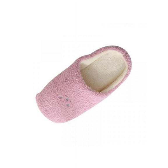 Cute Small Ear Soft Suede Non-slip Home Cotton Slippers