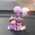thumbnail image 1 of Cute Small Figurines Resin Miniatures Cartoon Couples Car Decoration Auto Interior Decoration Air Vent Ornaments Dashboard Figurine Accessories D, 1 of 8
