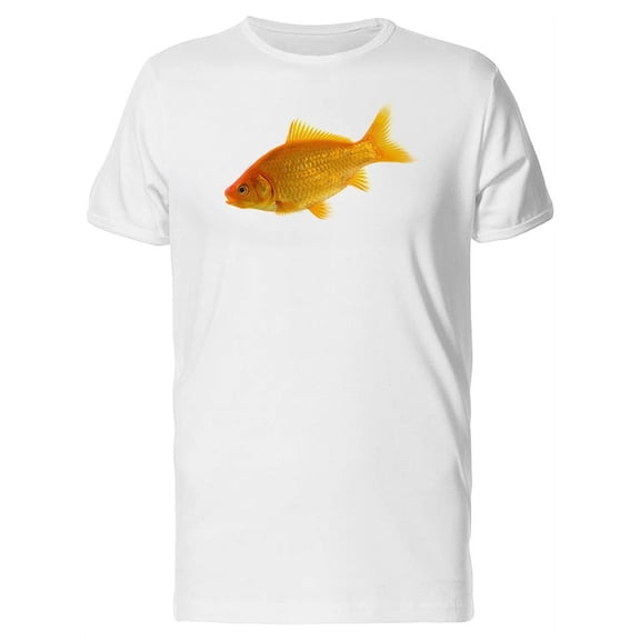 Cute Small Goldfish T-Shirt Men -Image by Shutterstock, Male x-Large