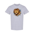 thumbnail image 1 of Cute Small Lion Design T-Shirt Men -Image by Shutterstock, Male Small, 1 of 2