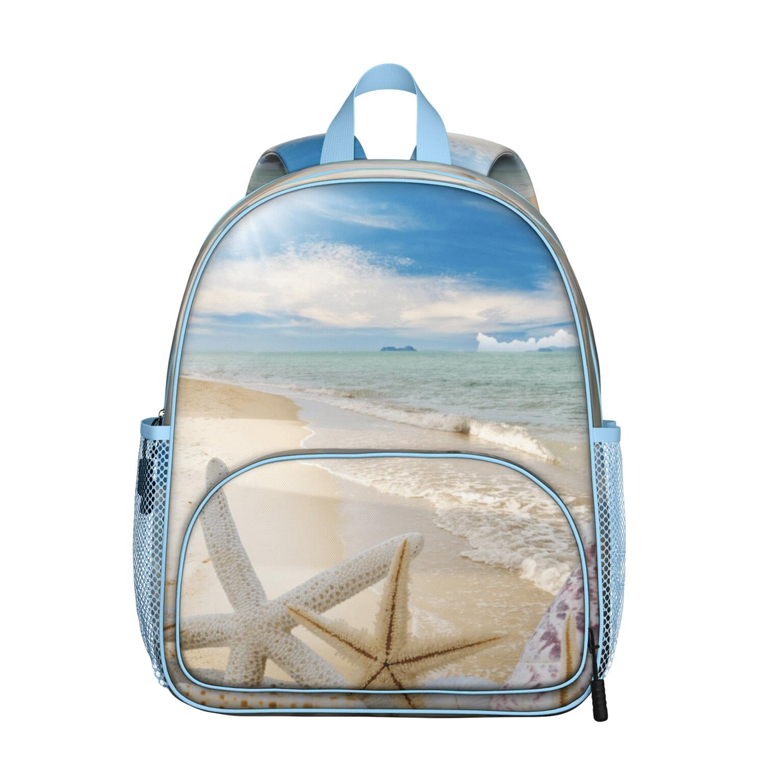 Small Backpack Featuring Mermaid and Ocean Designs, Lightweight and ...