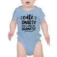 thumbnail image 1 of Cute Smart And Dramatic Bodysuit Infant -Smartprints Designs,  6 Months, 1 of 4