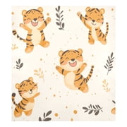 Cute Smile Jumping Tiger Magnetic Dishwasher Sticker Single-sided Printing, Personalized DIY, Beautiful and Practical Home Kitchen Decorations23 16in.