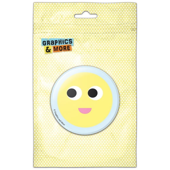 Cute Smile Pinback Button Pin Badge