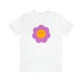 thumbnail image 1 of Cute Smiley Flower Retro Inspired Funny Tee, 1 of 4