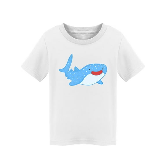 Cute Smiling Shark Whale T-Shirt Toddler -Image by Shutterstock, 3 Toddler