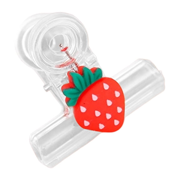 Cute Snack Bag Clips, Pineapple Sunflower Shape Sealing Clips, Kitchen Chip Clips for Household Storage, Reusable Food Bag Clamps for Bread Chips, 1 Cute Clip