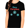 thumbnail image 1 of Cute Snowflake Girls Christmas TShirts for Girls Cute Christmas Shirts for Kids Girls Christmas Shirt, 1 of 6