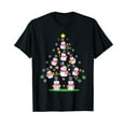 thumbnail image 1 of Cute Snowman Christmas Tree Women Men Chrismas T-Shirt, 1 of 5