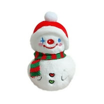 Cute Snowman Plush Toy For Kids, Home Decoration And Party Gift, Soft Plush Fabric With Environmentally Friendly Pp Cotton Filling, Suitable For Play And Decoration