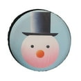 thumbnail image 1 of Cute Snowman Spare Tire Cover Happy Winter Holiday Wheel Tire Cover Waterproof Sun Protection Universal Fit for Trailer SUV Truck Camper Travel Trailers Accessories 13inch, 1 of 8