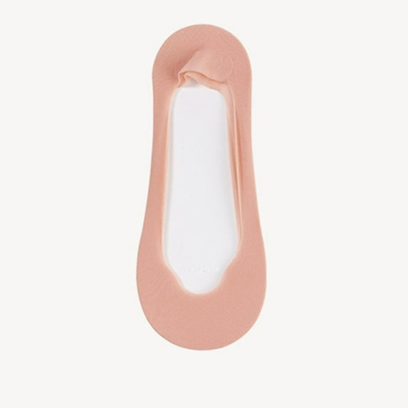 Cute Socks New Women's Thin Seamless Socks in Summer Mesh Breathable Bottom Can'T Slip Off with Short Socks. Red Free Size