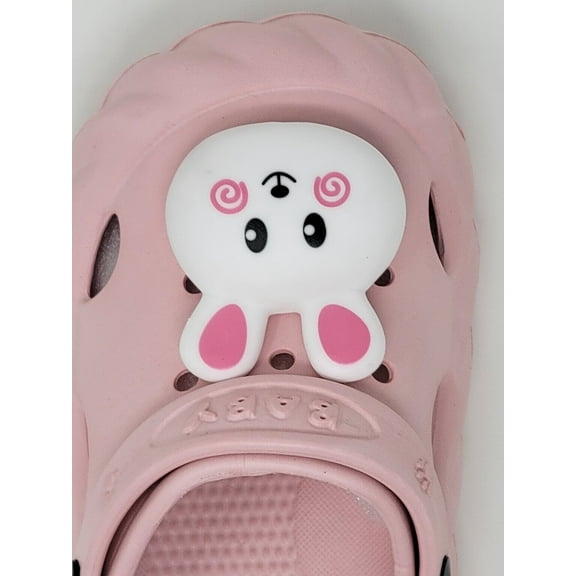 Cute Soft Pink Bunny Clogs Size 7