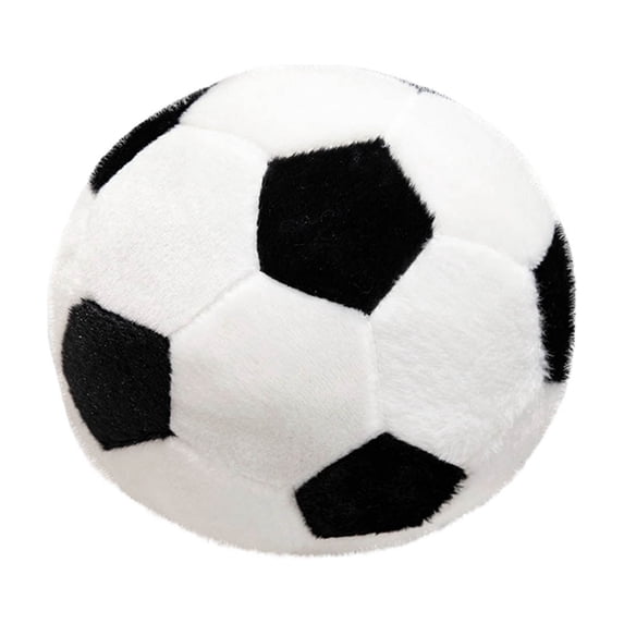 Cute Soft Plush Soccer Ball Toy Realistic Sports Throw Pillow Stuffed Athletic Round Cushion for Home Decoration and Indoor Play 2026 Edition M