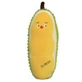 thumbnail image 1 of Cute Soft Toy Funny Food Plushie Plush Pillow Cushion Durian Yellow Chick Home Decoration Stuffed Fruit Doll Durian Stuffed Toys Plush Doll Fruit Plush Toys 50CM, 1 of 7