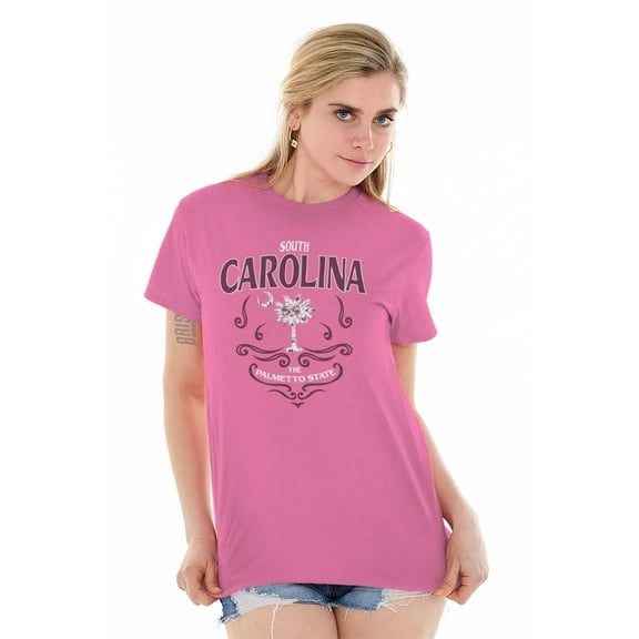 Cute South Carolina Beach Souvenir Women's Plus Size Graphic Tee Brisco Brands 5X
