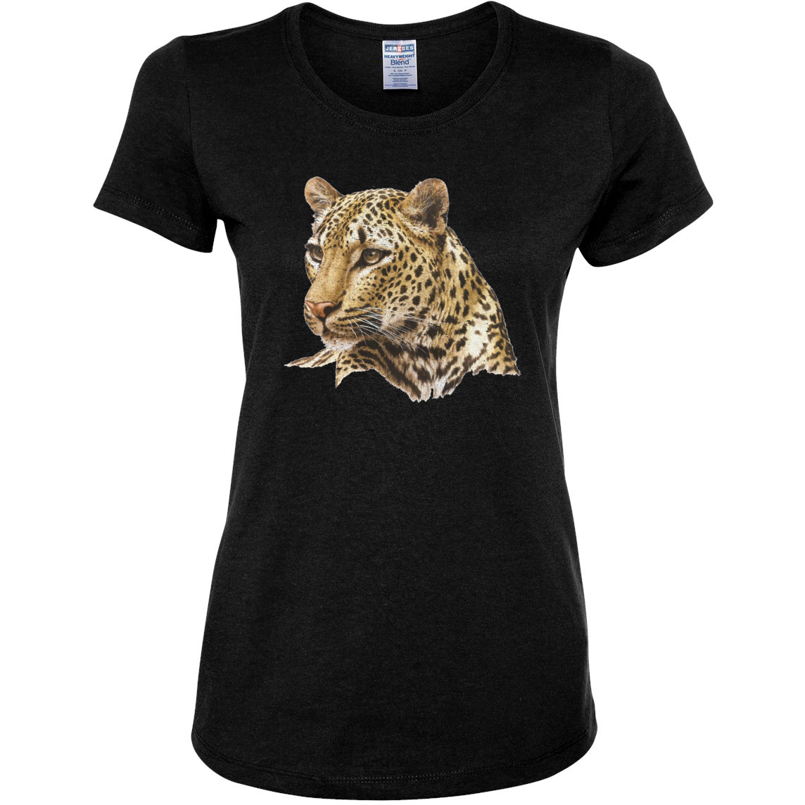 Cute Southeast African Cheetah Animal Lover Womens Graphic T-Shirt - image 1 of 1