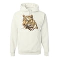 thumbnail image 1 of Cute Southeast African Cheetah Fashion Graphic Hoodie Sweatshirt, White, 3XL, 1 of 1