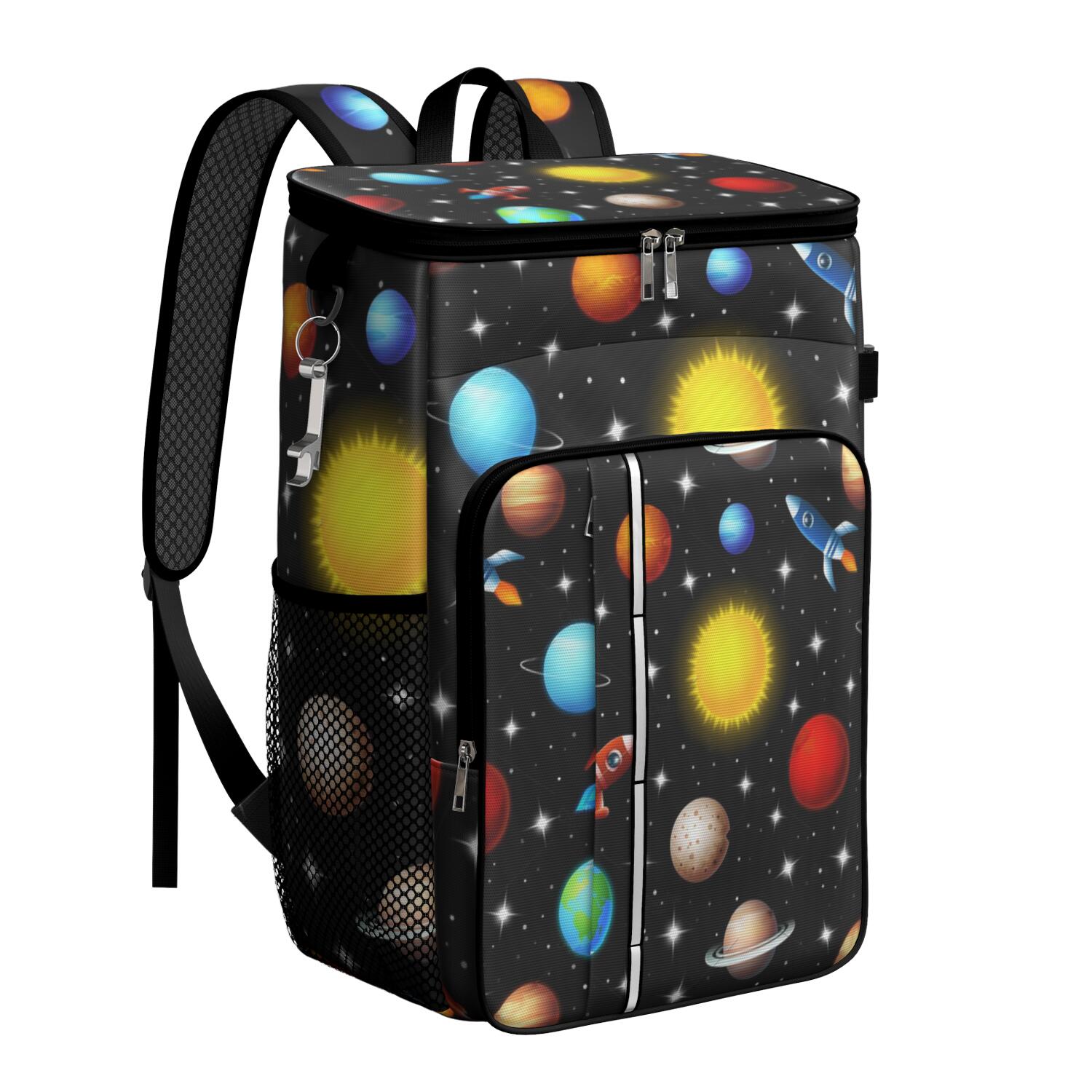 Cute Space Backpack Cooler, Insulated Leakproof Lunch Bag with ...