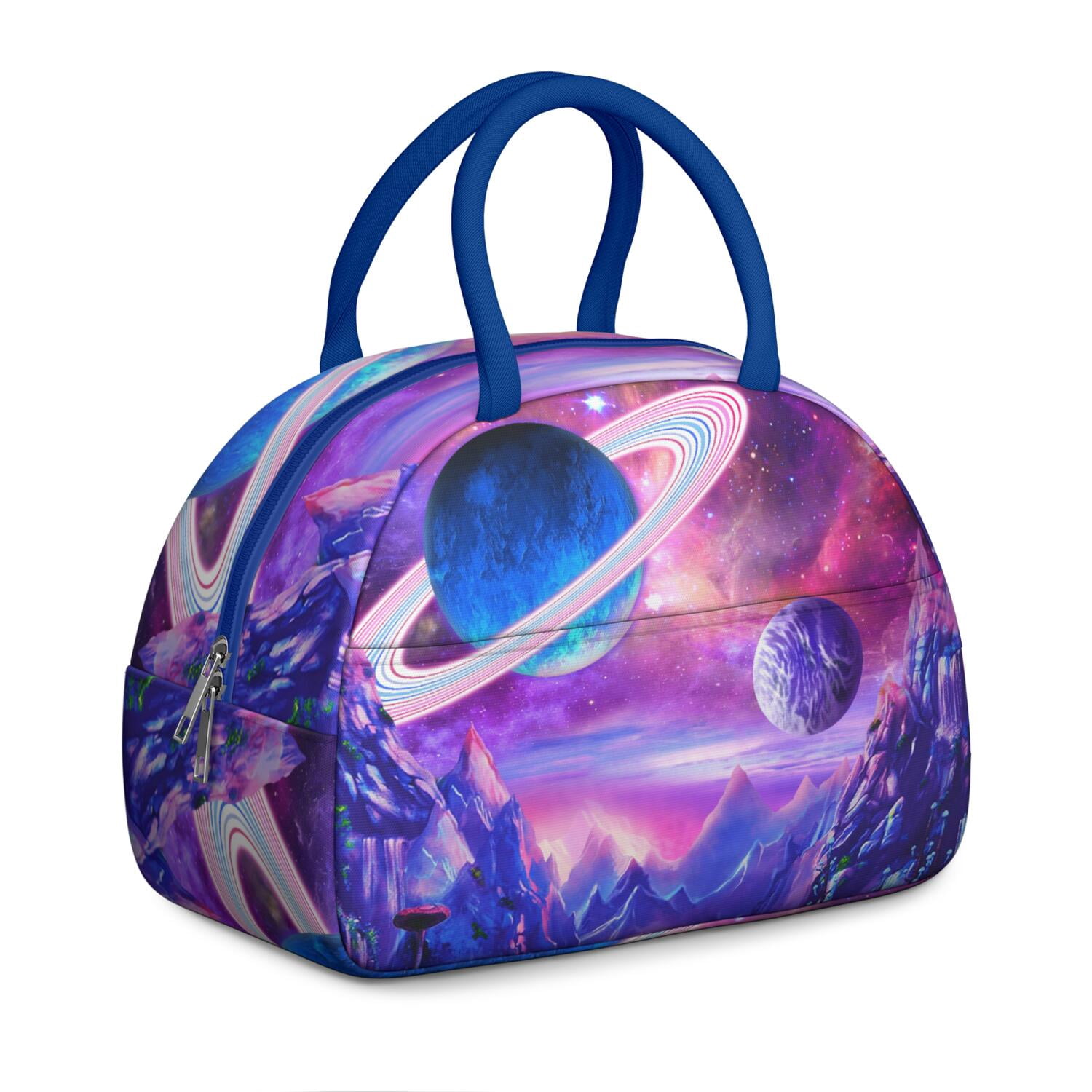 Cute Space Backpack, Moon, Stars, and Rocket Design for Space and ...