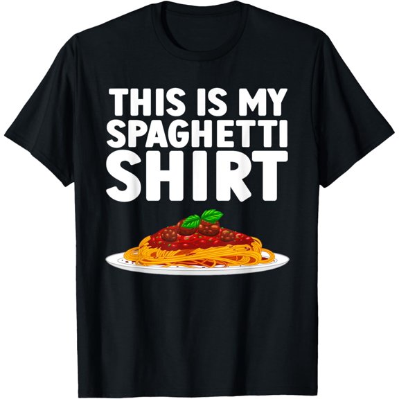 Cute Spaghetti Art For Men Women Kids Pasta Spaghetti Lover T-Shirt