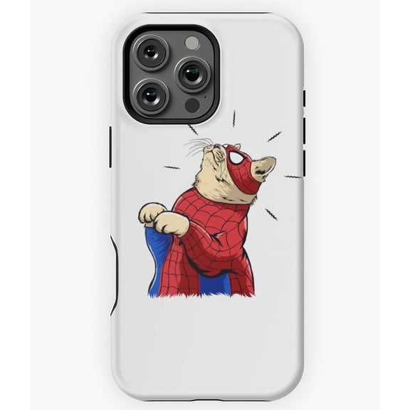 Cute Spider Cat Halloween Creature Phone Case for iPhone 16 15 14 13 12 11 Pro Max - Fun Phone