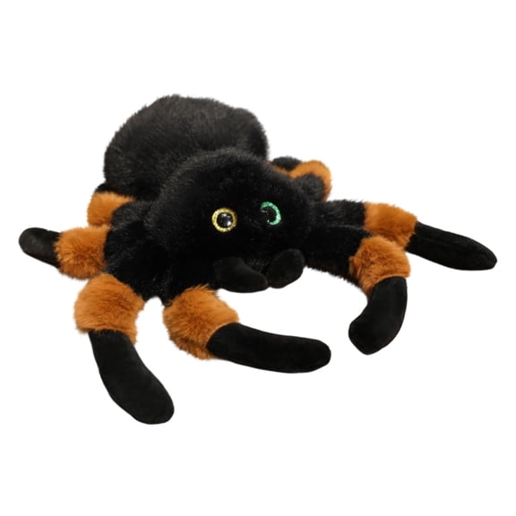 Cute Spider Plush Toy- Adorable 11'' Spider Stuffed Animal for Age3+,Stuffed Spiders Soft Plushies Pillow Doll Birthday Gift-Brown