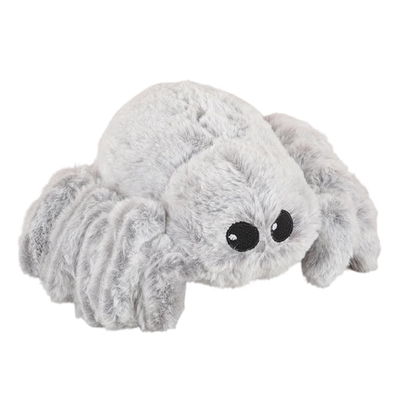 Cute Spider Stuffed Animal Plush Toy, Fluffy Halloween Themed Crawly Decor Pillow for Kids Bedroom Party Holiday Gift Prop Supplies